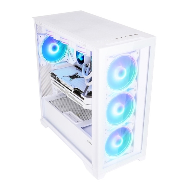 Vỏ máy tính Sama 4502 White (ATX - 3 Fan ARGB)