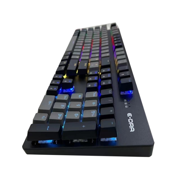 Bàn phím cơ E-Dra EK3104L - Beta (Black + Dark Gray) Brown Switch