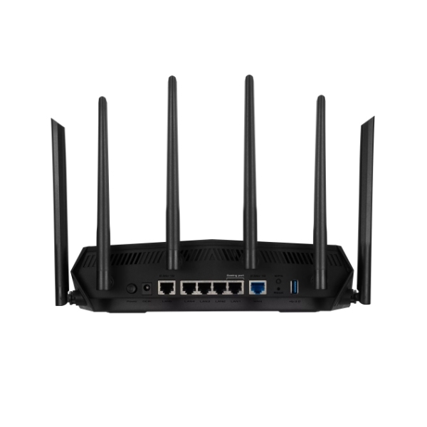 Bộ phát wifi 6 Asus TUF Gaming AX6000 (Chuẩn AX/ AX6000Mbps/ 6 Ăng-ten ngoài/ Wifi Mesh)