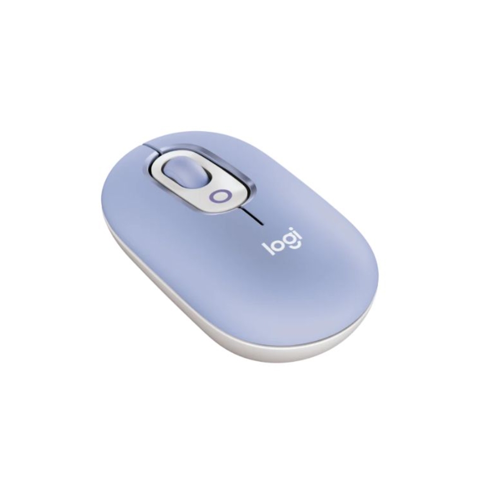 Chuột không dây Logitech POP Emoji (Bluetooth/Wireless/ Tím)
