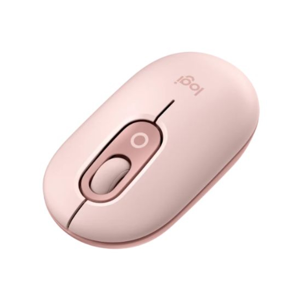 Chuột không dây Logitech POP Emoji (Bluetooth/Wireless/ Hồng)