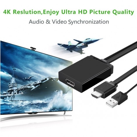 Cáp chuyển HDMI to Displayport Ugreen UG-40238 cao cấp chính hãng