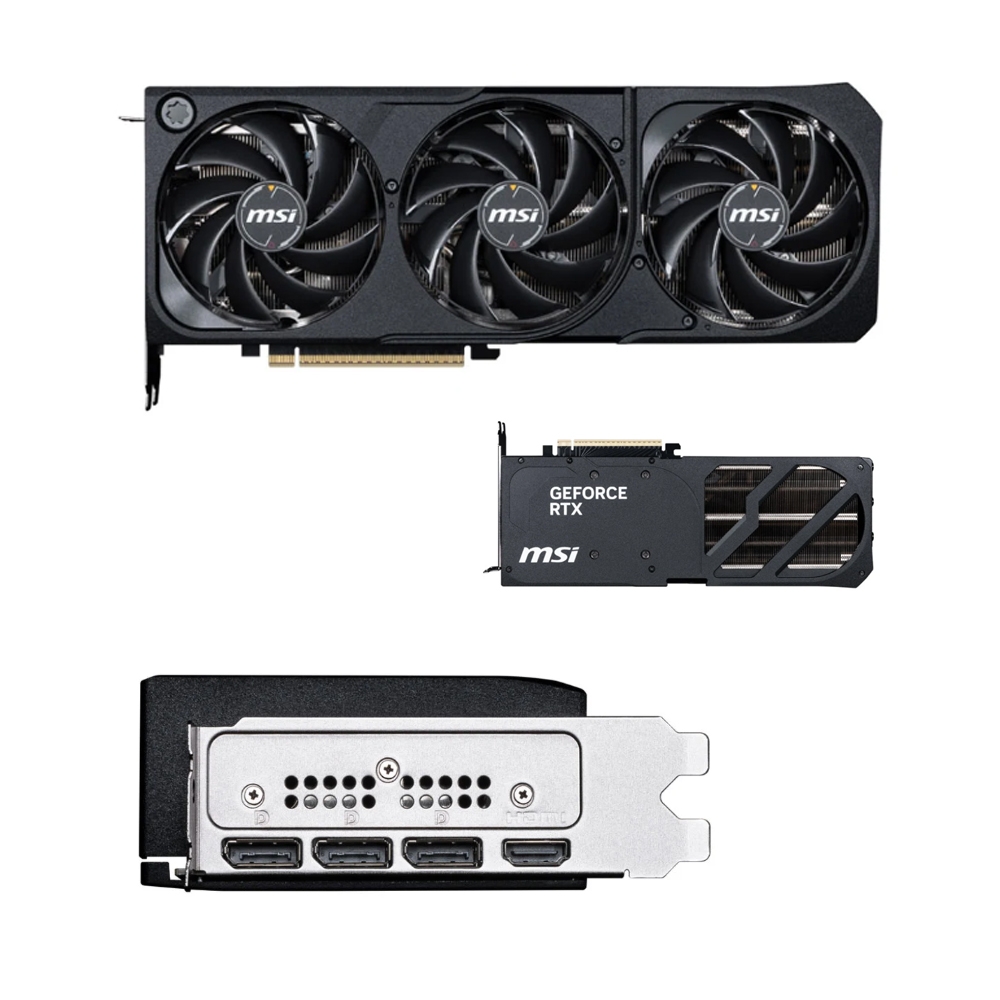 Cạc màn hình MSI GeForce RTX 5070 12G SHADOW 3X OC (GDDR7/ 192 bit)