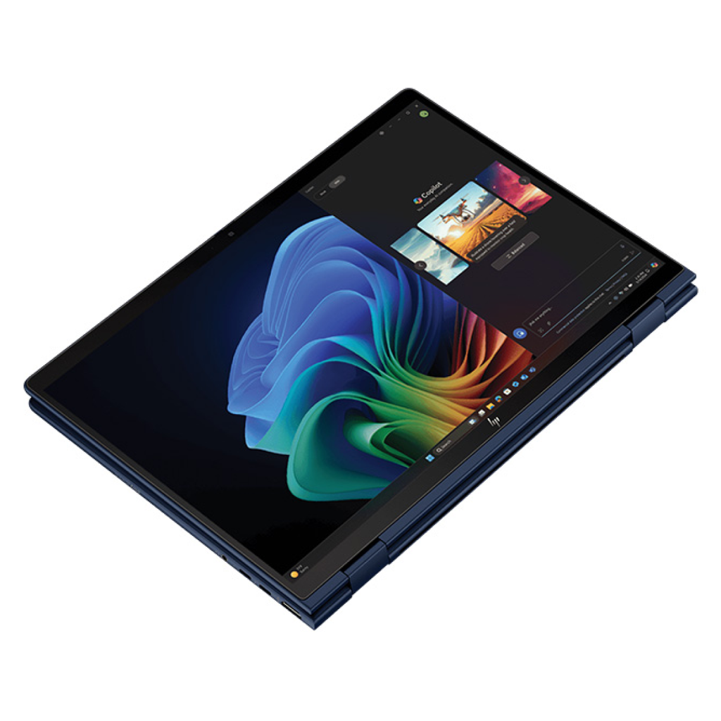 Laptop HP EliteBook X Flip G1i B9FN2PT (Ultra 7 258V/ 32GB/ 1TB SSD/ 14 inch 2.5K Touch/ Win 11 Pro/ Blue/ Vỏ nhôm)