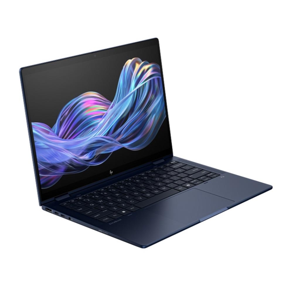 Laptop HP EliteBook X Flip G1i B9FR8PT (Ultra 7 268V/ 32GB/ 1TB SSD/ 14 inch 2.5K Touch/ Win 11 Pro/ Blue/ Vỏ nhôm)
