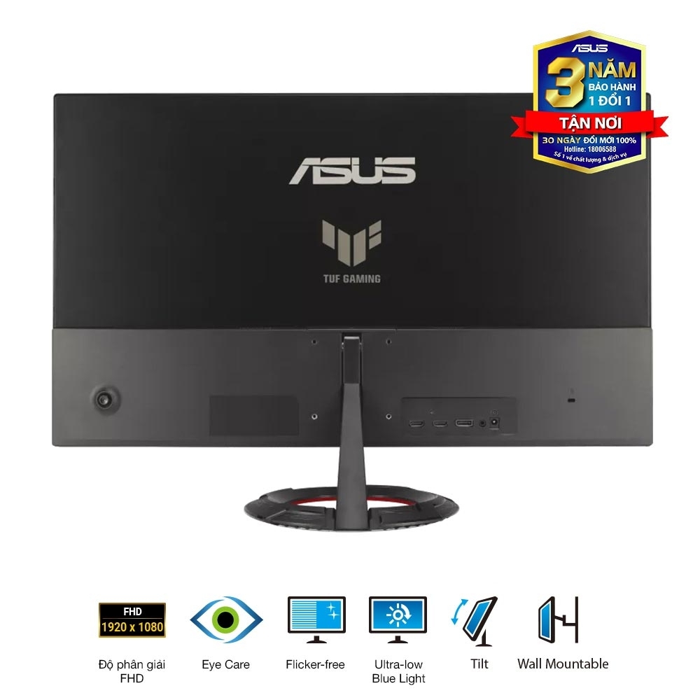 Màn hình Asus TUF Gaming VG249Q5R (23.8Inch/ Full HD/ 1ms/ 200Hz/ 300cd/m2/ IPS/ Tích hợp loa)