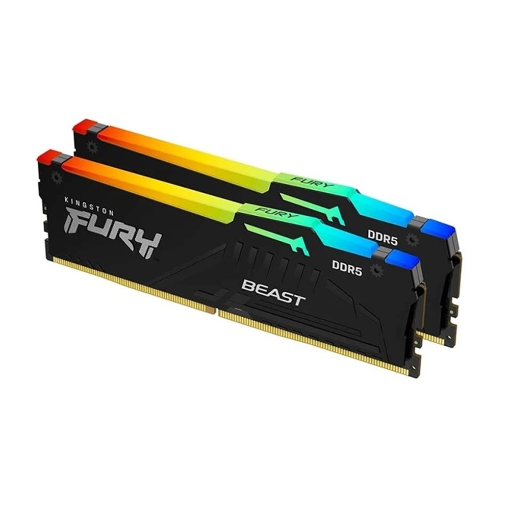 Ram desktop Kingston FURY Beast Black 64GB (2x32GB) DDR5 5600Mhz (KF556C40BB2AK2-64)