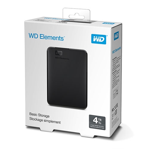 Ổ cứng di động HDD WD Elements Portable 4TB 2.5