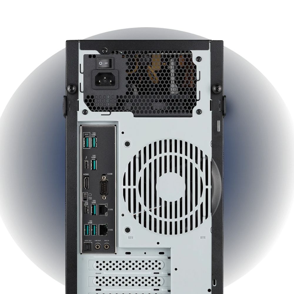Máy Trạm Workstation ASUS PRO ET500I W8 90WS0042-M000J0 (U7-265 | 16GD5 | 512G-SSD | 750W | ĐEN)