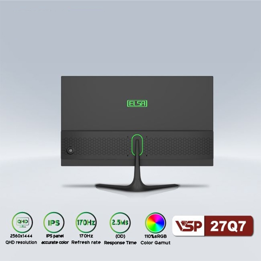 Màn hình phẳng ELSA 27Q7 IPS - 2K QHD