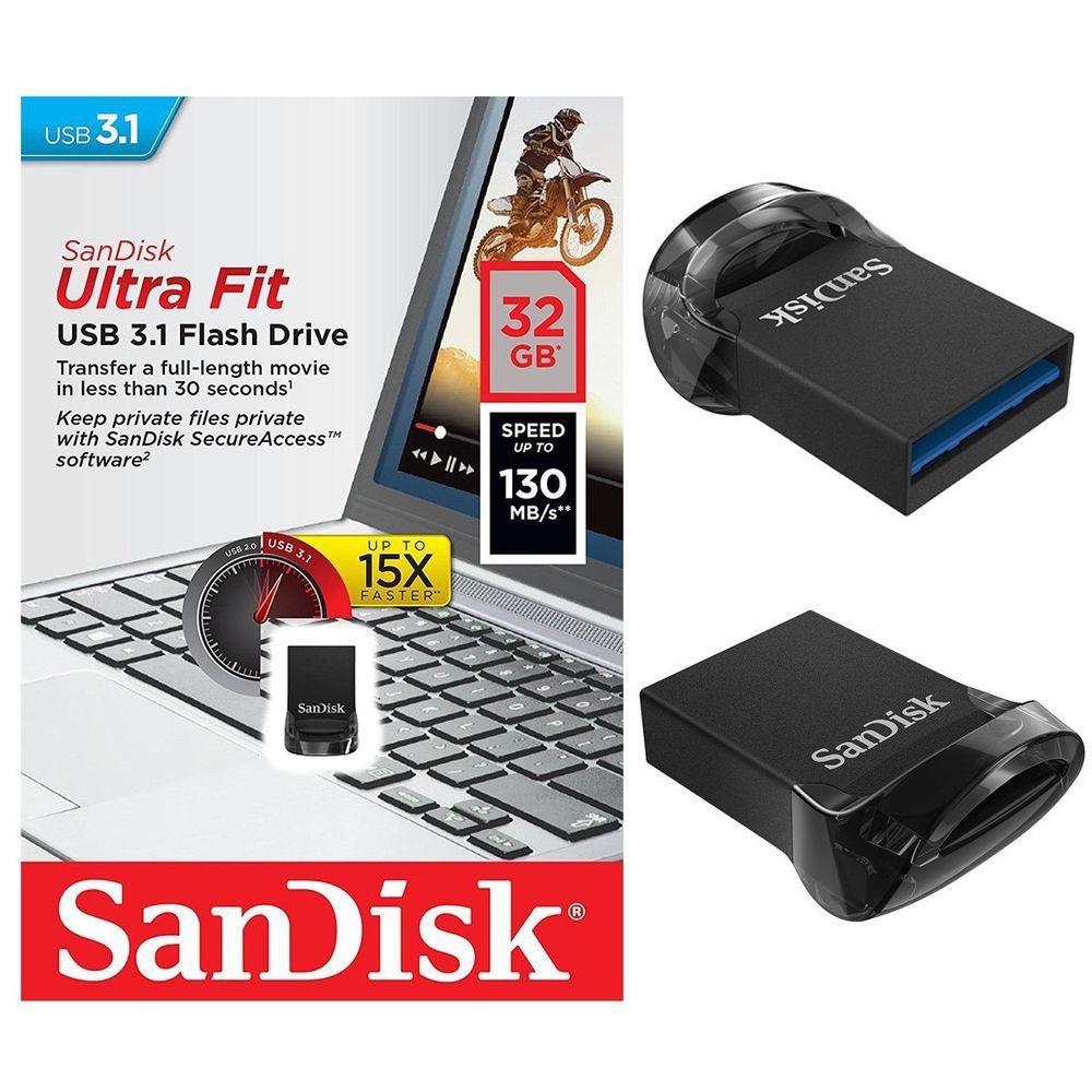 USB 3.1 SanDisk Ultra Fit CZ430 16GB siêu nhỏ