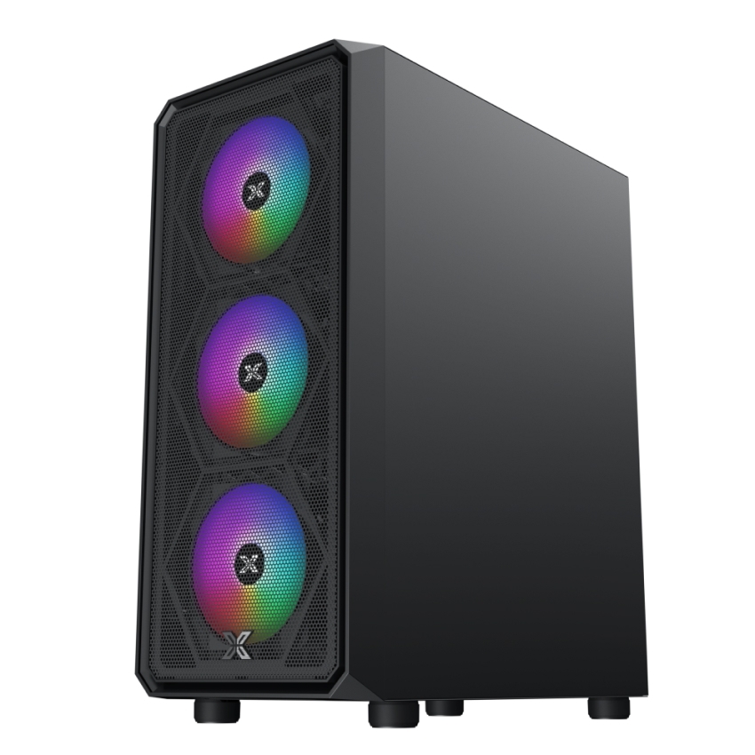Vỏ máy tính Xigmatek DUO X 3F (eATX/ Màu đen/ 3fan)