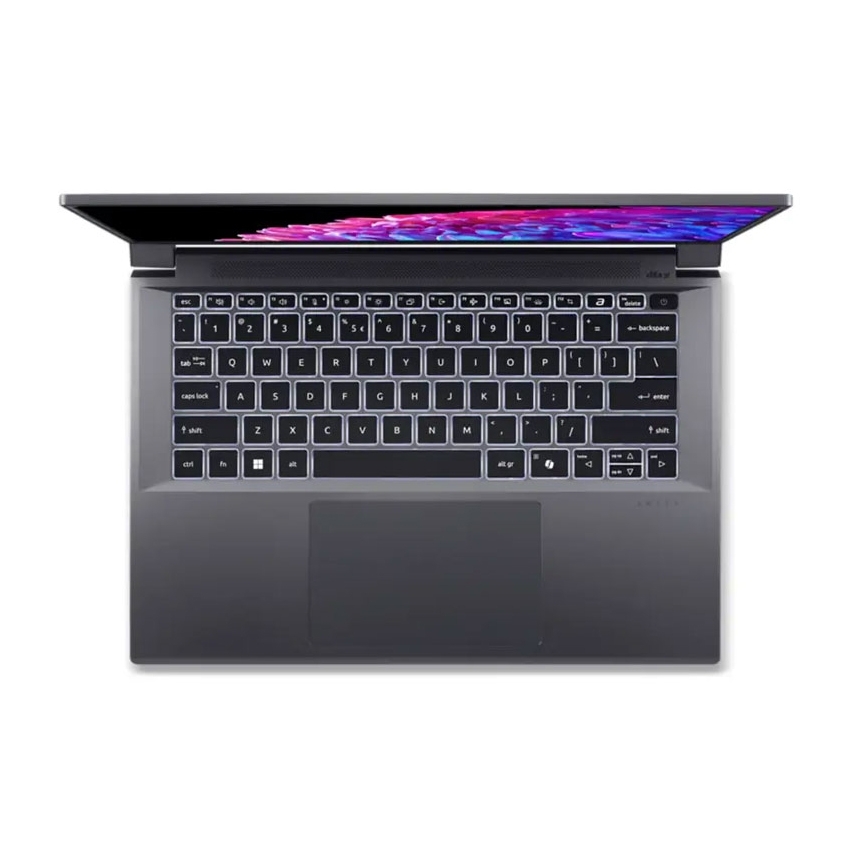 Laptop Acer Swift X AI SFX14-72G-77F9 (NX.KR7SV.004) (Ultra 7 155H/32GB RAM/1TB SSD/RTX 4050 6G/14.5 inch OLED 2.8K/Win 11/Vỏ nhôm/Xám)