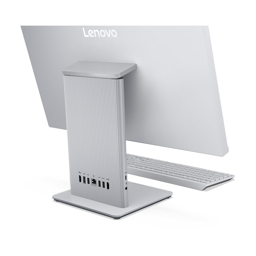PC Lenovo AIO 24IRH9 (F0HN0030VN) (i5-13420H/8GB RAM/512GB SSD/23.8 FHD/WL+BT/K+M/Win11/Xám sáng)