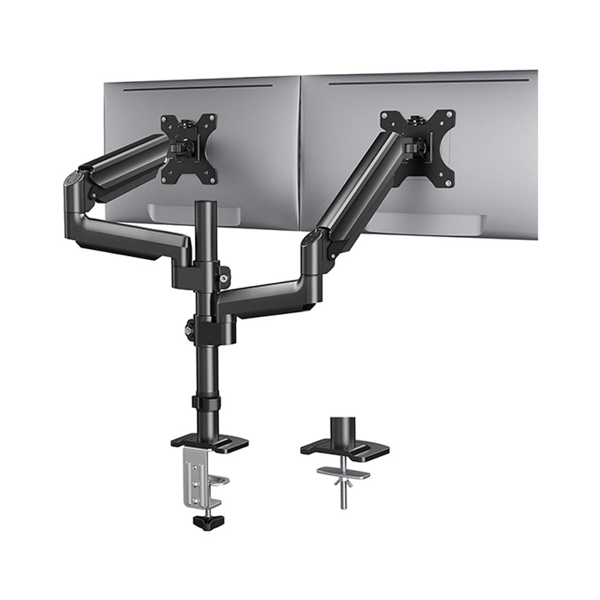 Giá treo màn hình E-Dra EMA7306PDN (2 màn hình/ 13inch - 32inch/ Gắn bàn)