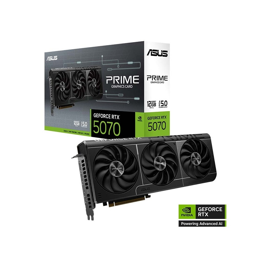 Card đồ họa Asus TUF Gaming GeForce RTX 5070 12GB GDDR7 OC Edition (GDDR7/ 192 bit)