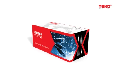 Đầu mạng RJ45 Cat6 AMTAKO 63P, hạt nhựa trong suốt (100c/hộp)
