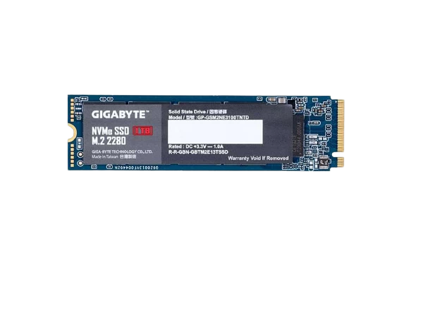 Ổ cứng SSD Gigabyte 1TB M.2 2280 PCIe NVMe Gen 3x4 (Đọc 2400MB/s, Ghi 1800MB/s) - (GAG325E1TB)