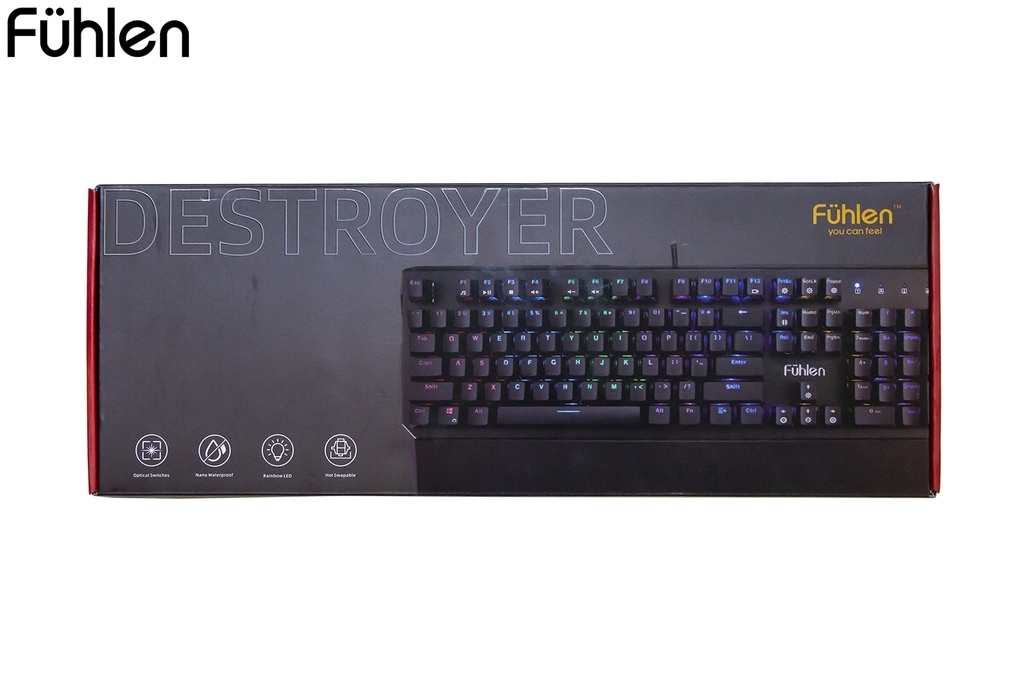 Bàn phím Fuhlen Destroyer Black