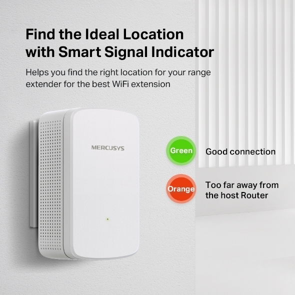 Bộ Mở Rộng Sóng Wi-Fi 300 Mbps Mercusys ME10
