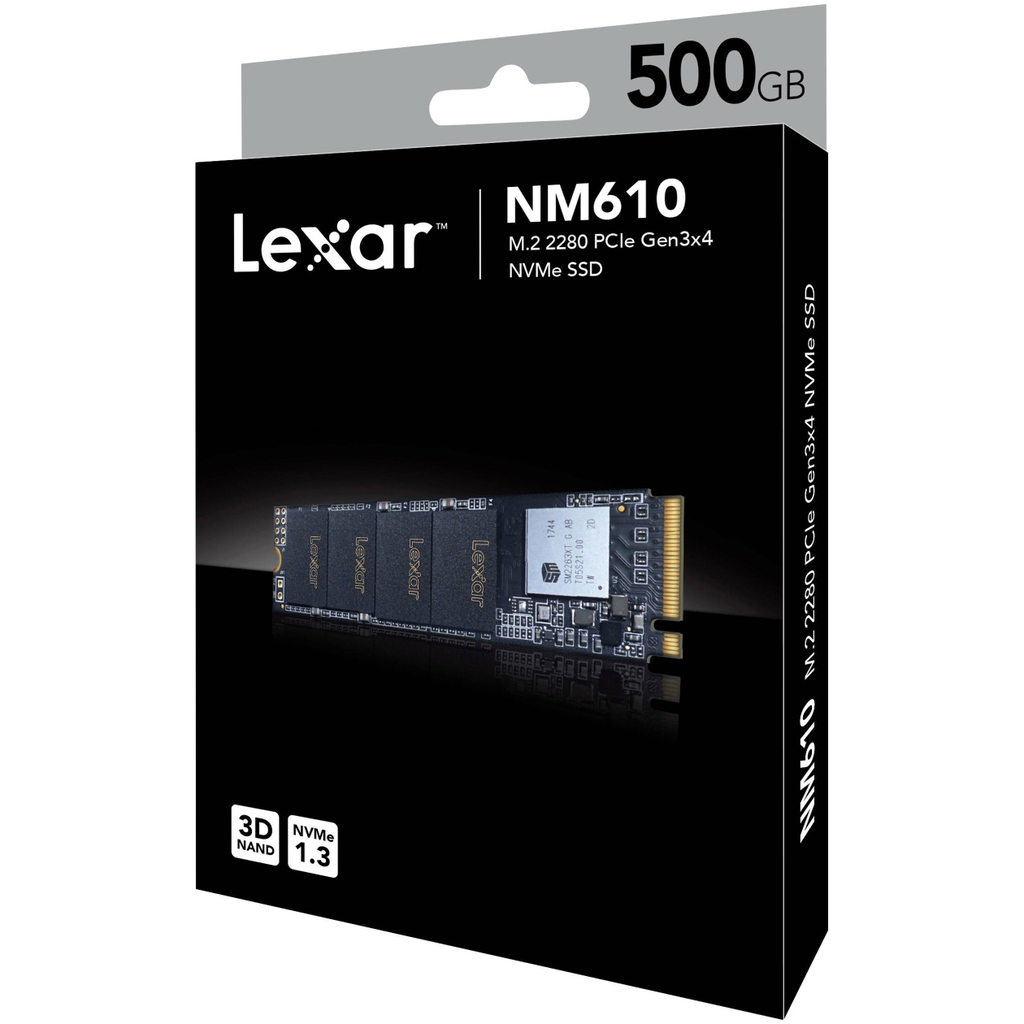 Ổ cứng SSD Lexar NM610PRO 500GB NVMe M2- LNM610P500G-RNNNG