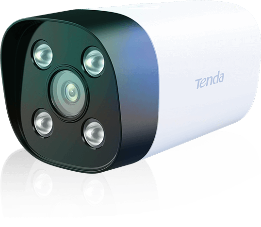Camera thân ngoài trời Tenda IT7-LCS-4 có màu, POE, 4MB 2K sắc nét chuẩn IP67