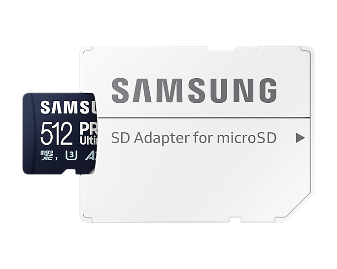 Thẻ Nhớ MicroSDXC Samsung Pro Ultimate U3 A2 512GB 200MB/s With SD Adapter MB-MY512SA/WW