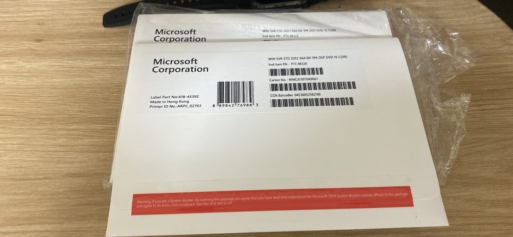 Windows Server Standard 2022 OEM (P73-08328)