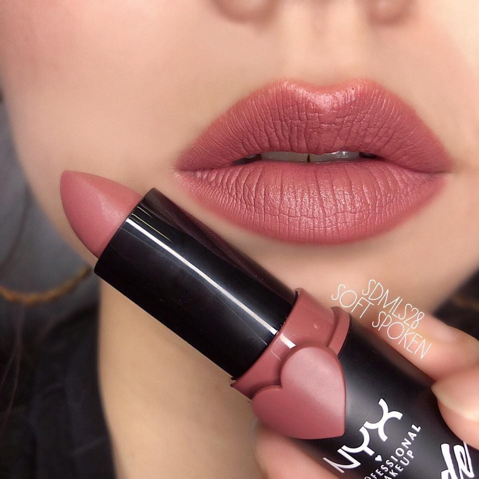 Son thỏi lì NYX Suede matte lipstick