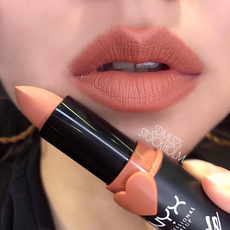 Son thỏi lì NYX Suede matte lipstick