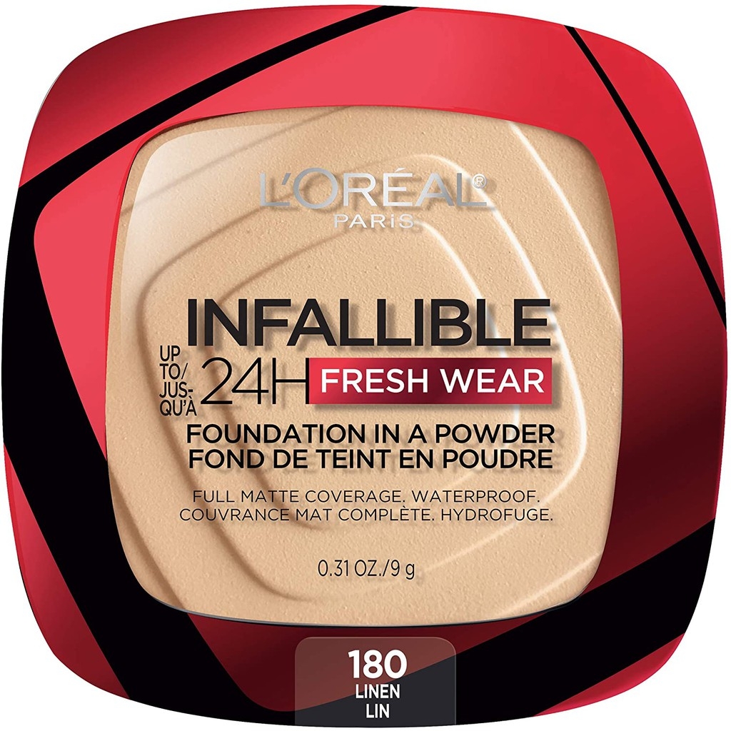 Phấn nền kiềm dầu Loreal Infallible 24 hours fresh wear powder foundation
