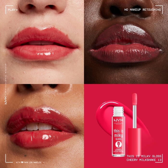Son bóng dưỡng môi có màu NYX This is Milky Gloss Milkshake