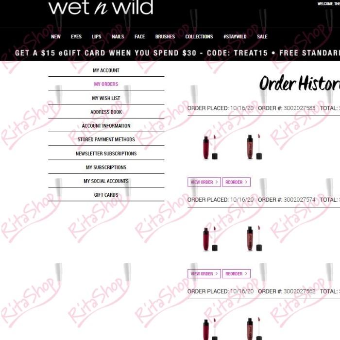Son kem lì Wet N Wild Liquid Catsuit