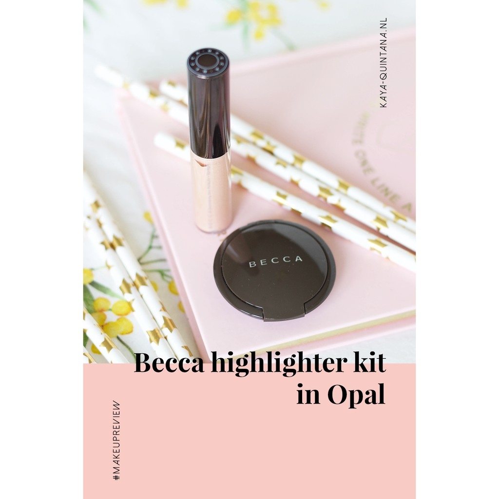 Set mini phấn bắt sáng Becca Glow on the Go màu Opal