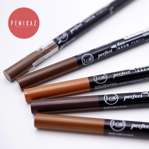 Chì kẻ chân mày 2 đầu J.Cat màu Light Brown