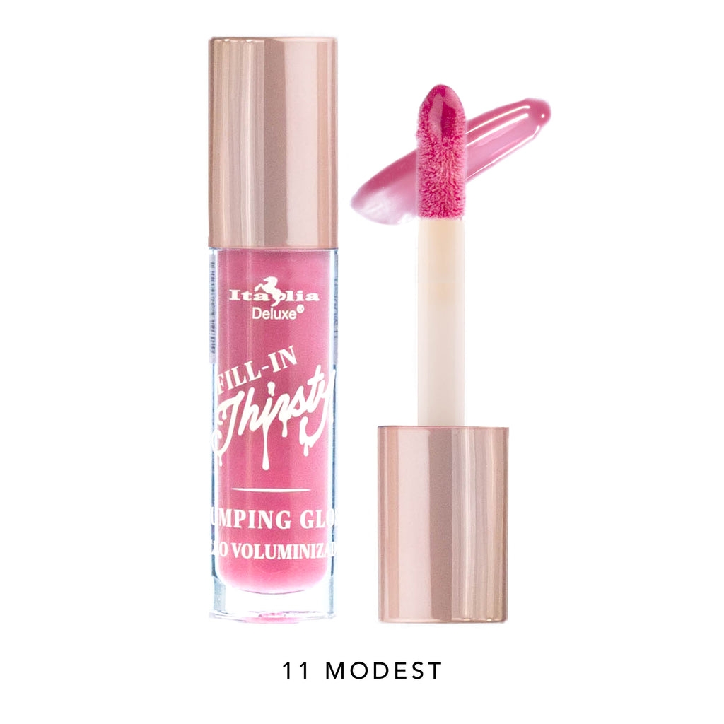 Son bóng làm đầy môi Italia Deluxe Fill In Thirsty Plumping Gloss 4.14ml