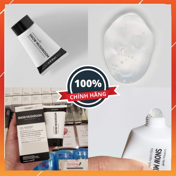 Kem dưỡng ẩm dịu nhẹ, dưỡng da The INKEY List Snow Mushroom cho da nhạy cảm
