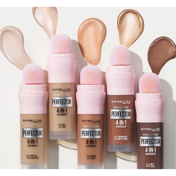 Kem nền đa năng Maybelline Instant Age Rewind Perfector 4 in 1 Glow