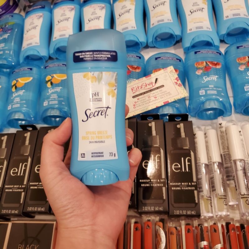 Sáp lăn khử mùi Secret Invisible 73gram