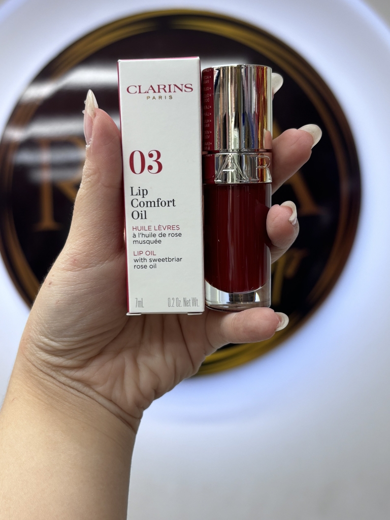 [Full Size] Son Bóng Dưỡng Dạng Dầu Clarins Lip Comfort Oil 7ml