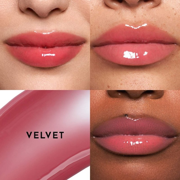 Mini Forget The Filler Lip Plumper Duo with Velvet + Strawberry Popsicle