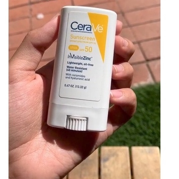 KCN Cerave Sunscreen Stick Spf 50 vật lý dạng thỏi
