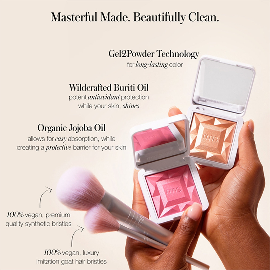 Set Má Hồng Và Bắt Sáng RMS Deluxe Glow Kit