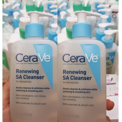SRM CeraVe Renewing SA cleanser