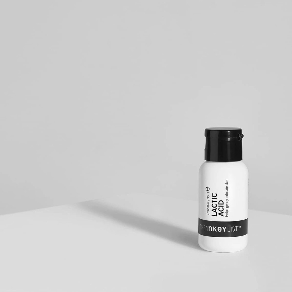 Tinh chất tẩy da chết dịu nhẹ The Inkey List Lactic Acid cho da sáng mịn, mờ vết thâm