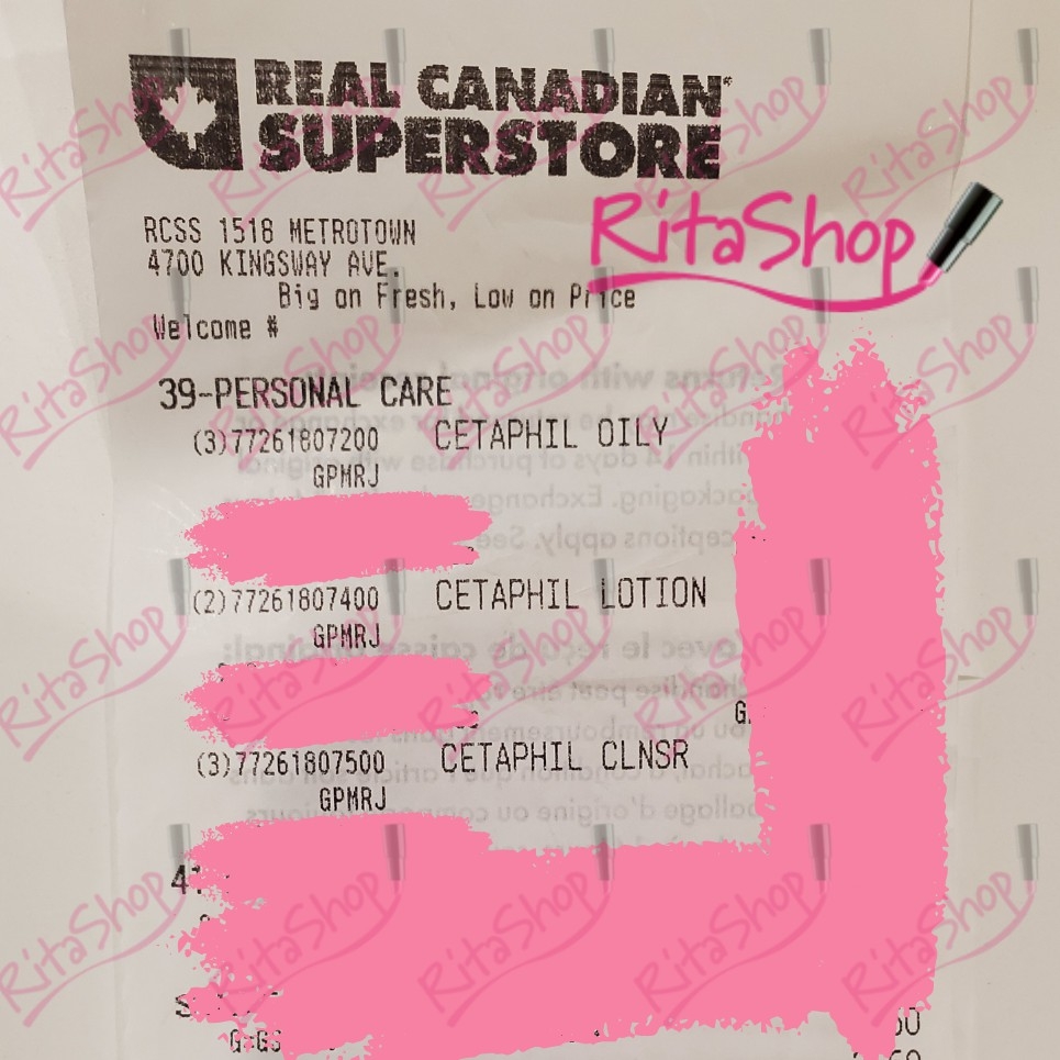 SRM Cetaphil Gentle Skin Cleanser 500ml