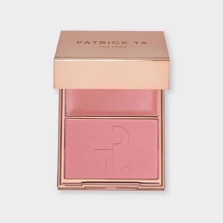 Phấn má hồng Patrick Ta Double - Crème Take & Powder Blush Duo