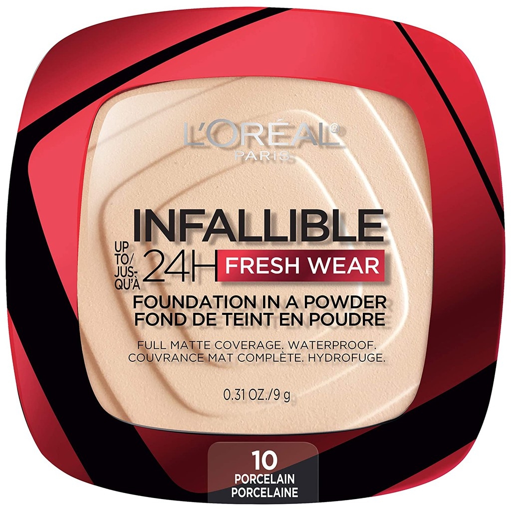 Phấn nền kiềm dầu Loreal Infallible 24 hours fresh wear powder foundation