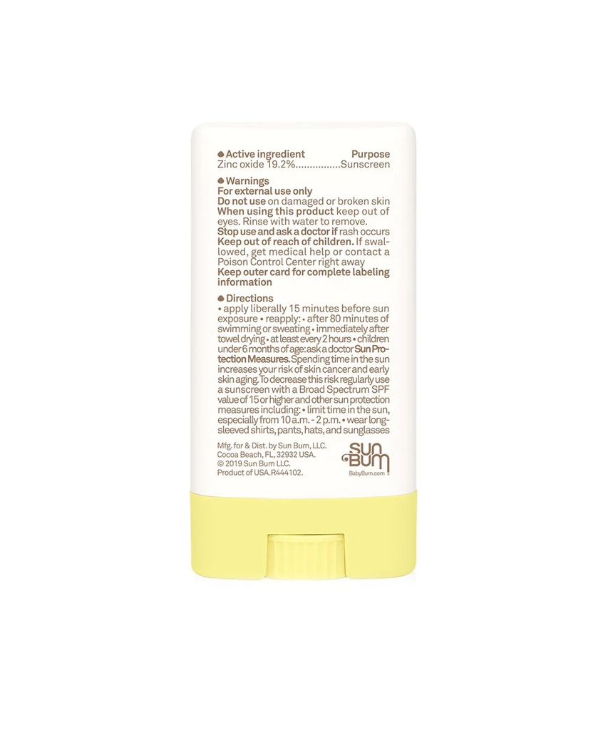 KCN Vật Lý Dạng Thỏi Baby Bum Mineral Sunscreen Face Stick SPF 50 Fragrance Free