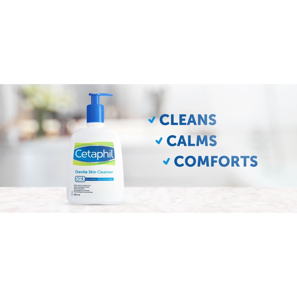 SRM Cetaphil Gentle Skin Cleanser 500ml